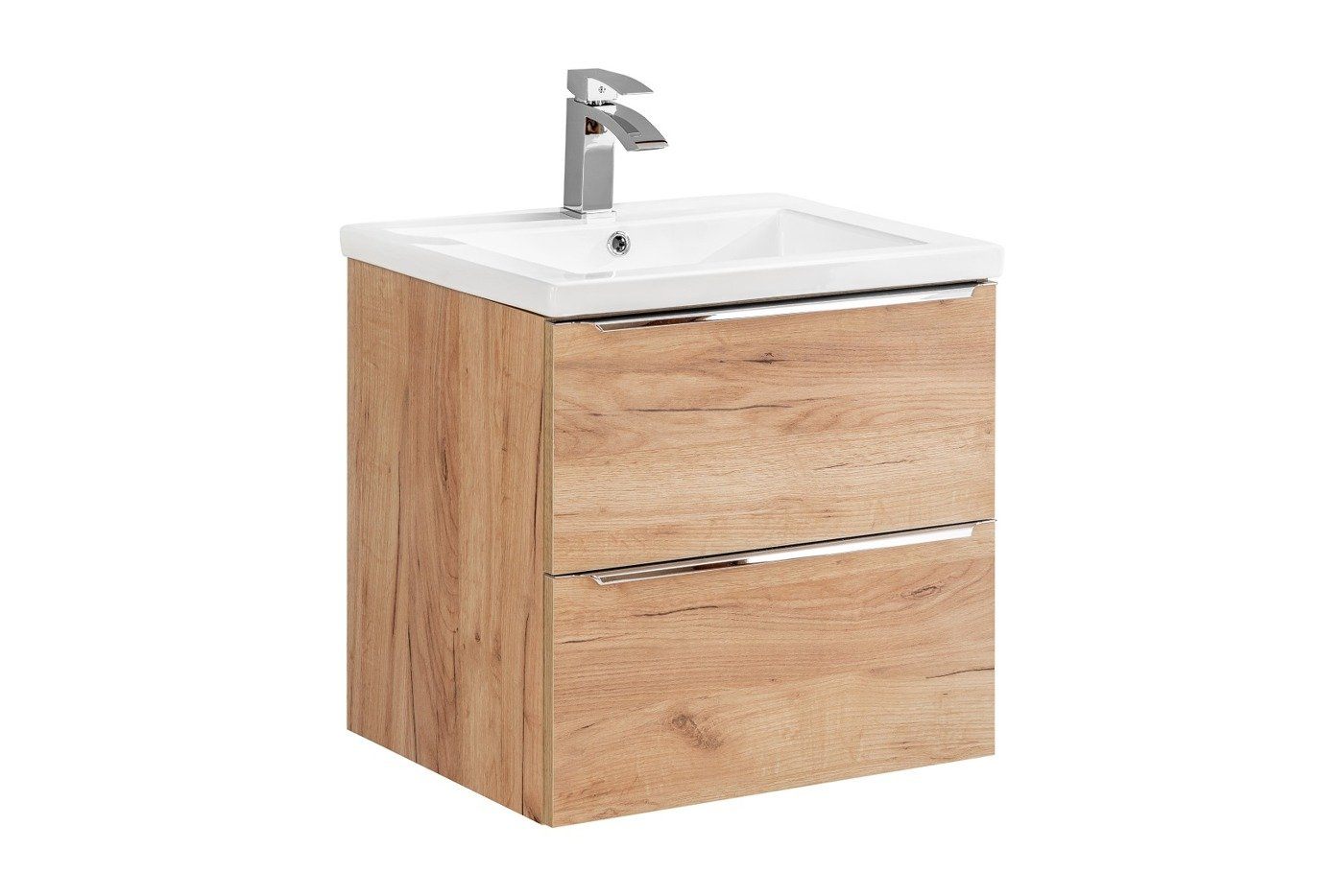 Izlietnes skapītis 60 cm, ozolkoka krāsa "Capri", 820 - Image 4