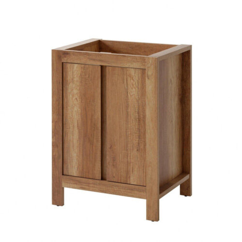 Klasisks ozolkoka izlietnes skapītis 60 cm 2D