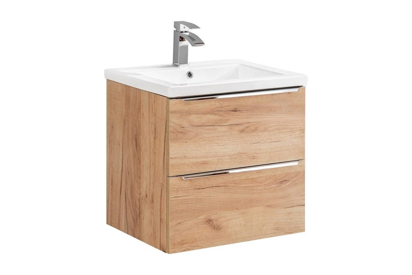 Vannas istabas skapītis ar izlietni 60 cm, ozols "Capri 820"