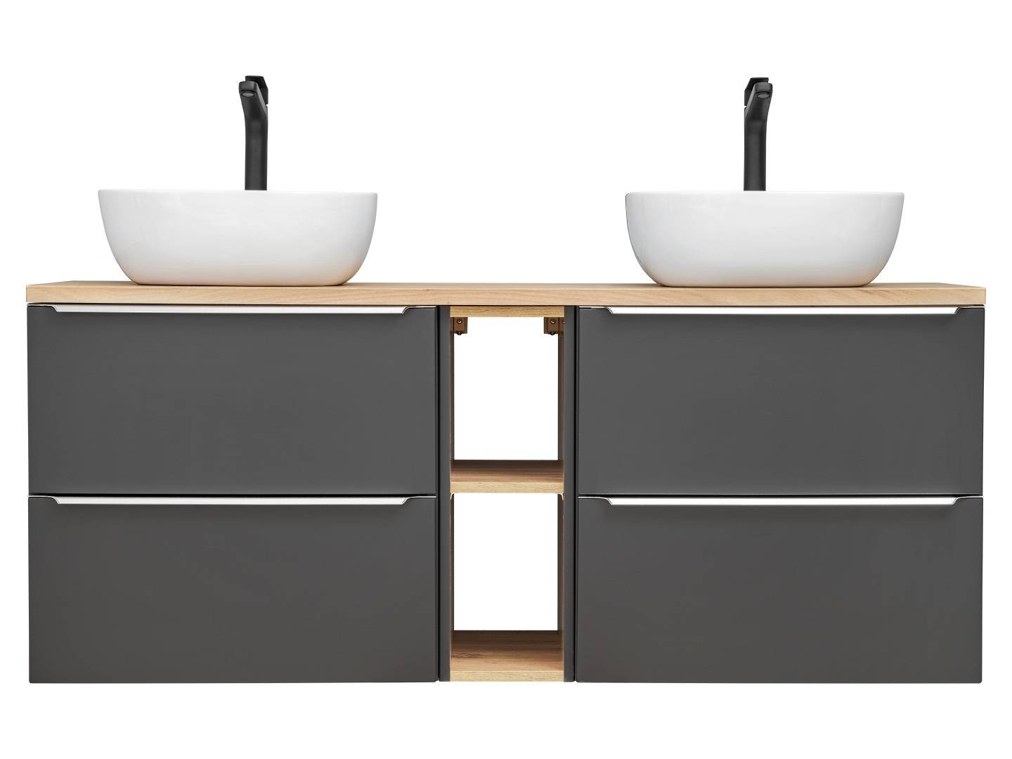 Skapīši ar 120 cm izlietni Capri Cosmos 820 + darba virsmu + izlietnēm — изображение 2