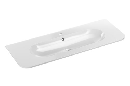 Izlietne 120 cm, PURE WHITE FLASH UM 120-46, spīdīgi balta
