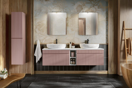 140 cm ICONIC ROSE komplekts ar LILI MW21 izlietnēm