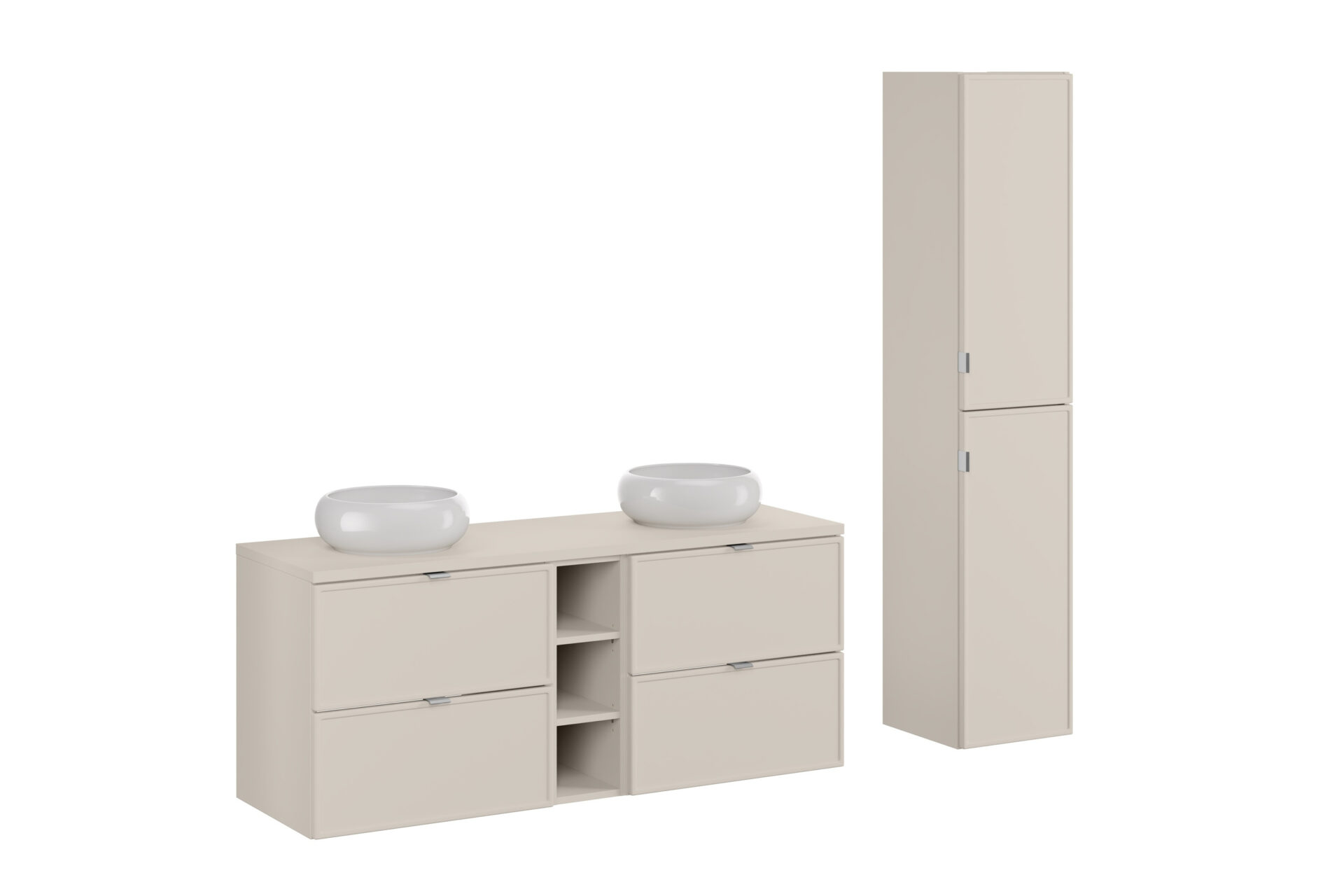 Bella Cashmere komplekts 140 cm ar WIKI izlietnēm un kolonnu