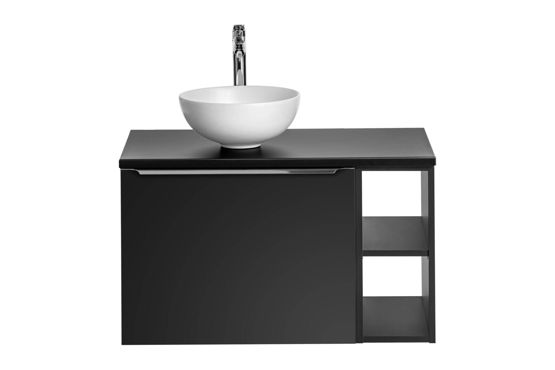 Vannas istabas mēbeļu komplekts "Santa Fe", melns, 80 cm — изображение 2