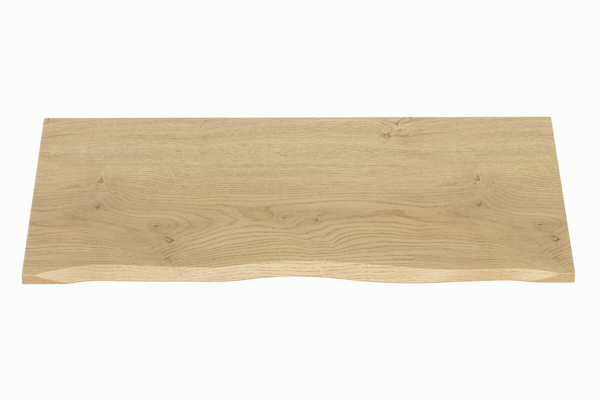 80 cm izlietnes skapīšu komplekts ar 100 cm darba virsmu un 20 cm plauktu, matēta ozolkoka Cremona kašmira krāsā — 4 attēls