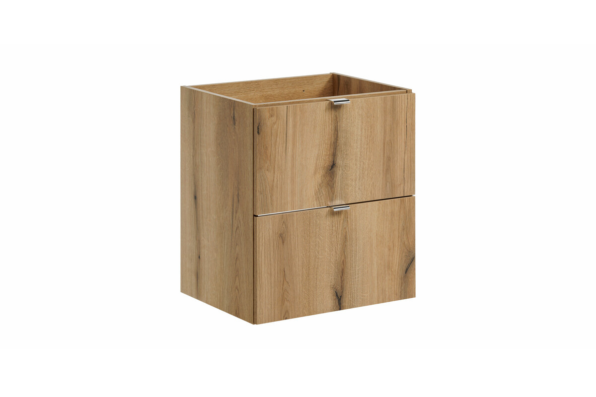 Izlietnes skapīšu mēbeļu komplekts, 50 cm, Nova Oak, Cost Evoke, balts, spīdīgs — изображение 2