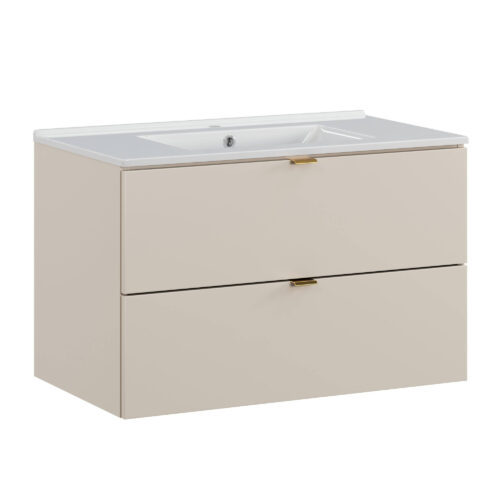 Vannas istabas skapītis ar izlietni, 80 cm, Dalia Cashmere