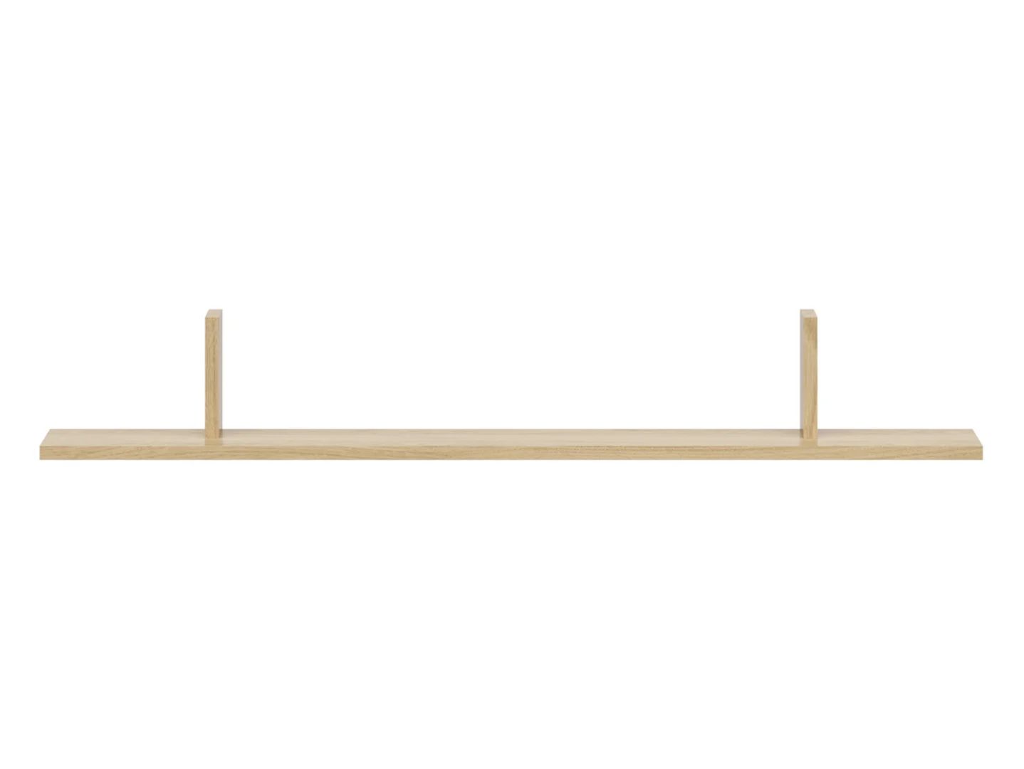 JUNONA LINE virtuves plaukts, 100 cm, bernstein ozols — 2 attēls