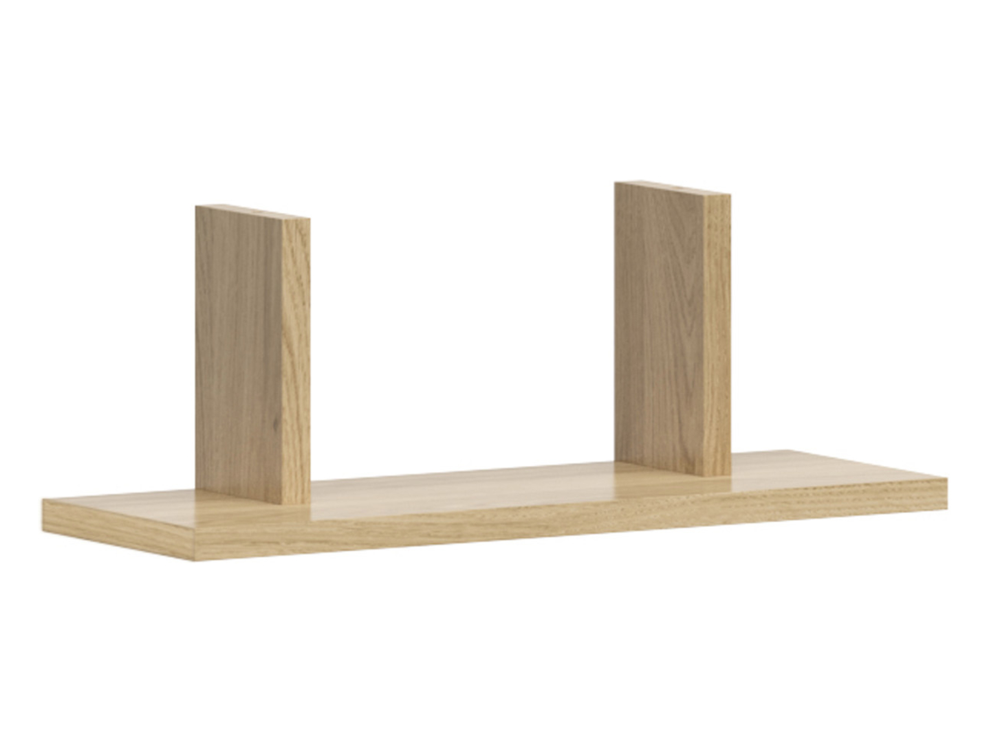JUNONA LINE virtuves plaukts, 40 cm, bernstein ozols