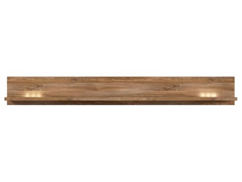 GENT grāmatu plaukts 200 cm, ozolkoka krāsā, Stirling krāsā
