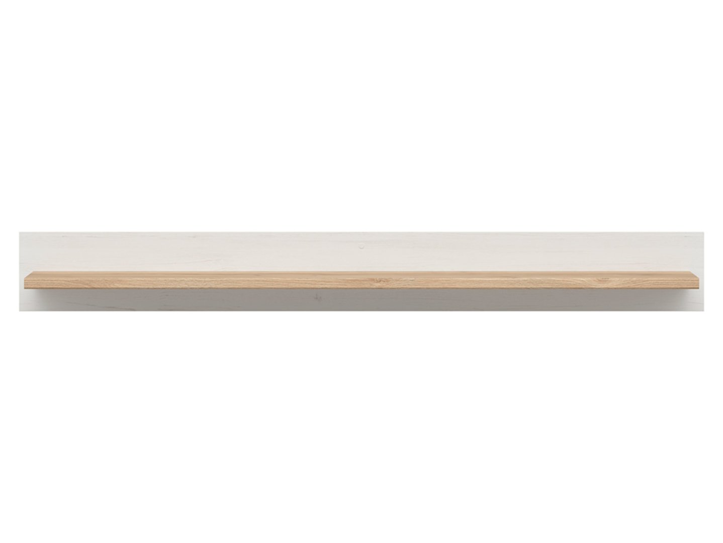 LOKSA piekarināms plaukts 143 cm andersen priede baltā krāsā — изображение 2