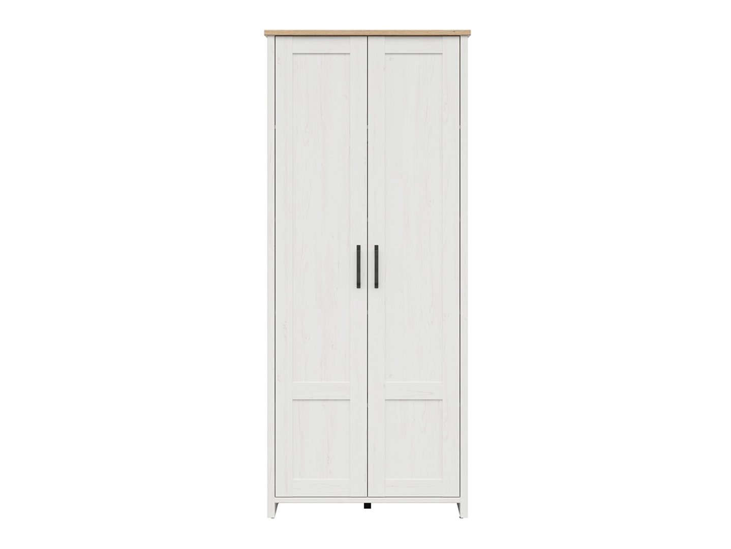 LOKSA divdurvju grāmatu plaukts, 84,5 cm, Andersen priede, balta — изображение 6