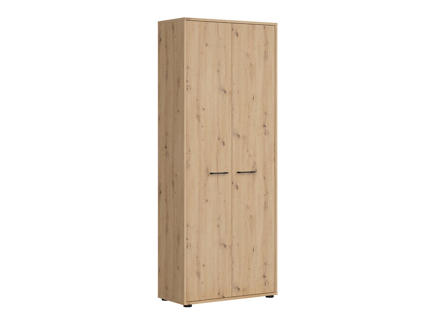 SPACE OFFICE zems divdurvju grāmatu plaukts, 80 cm, ozolkoka krāsā