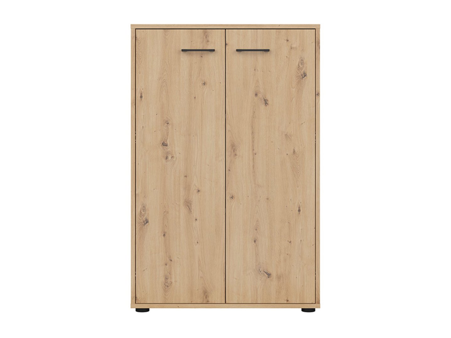SPACE OFFICE zems divdurvju grāmatu plaukts, 80 cm, ozolkoka krāsā — изображение 3