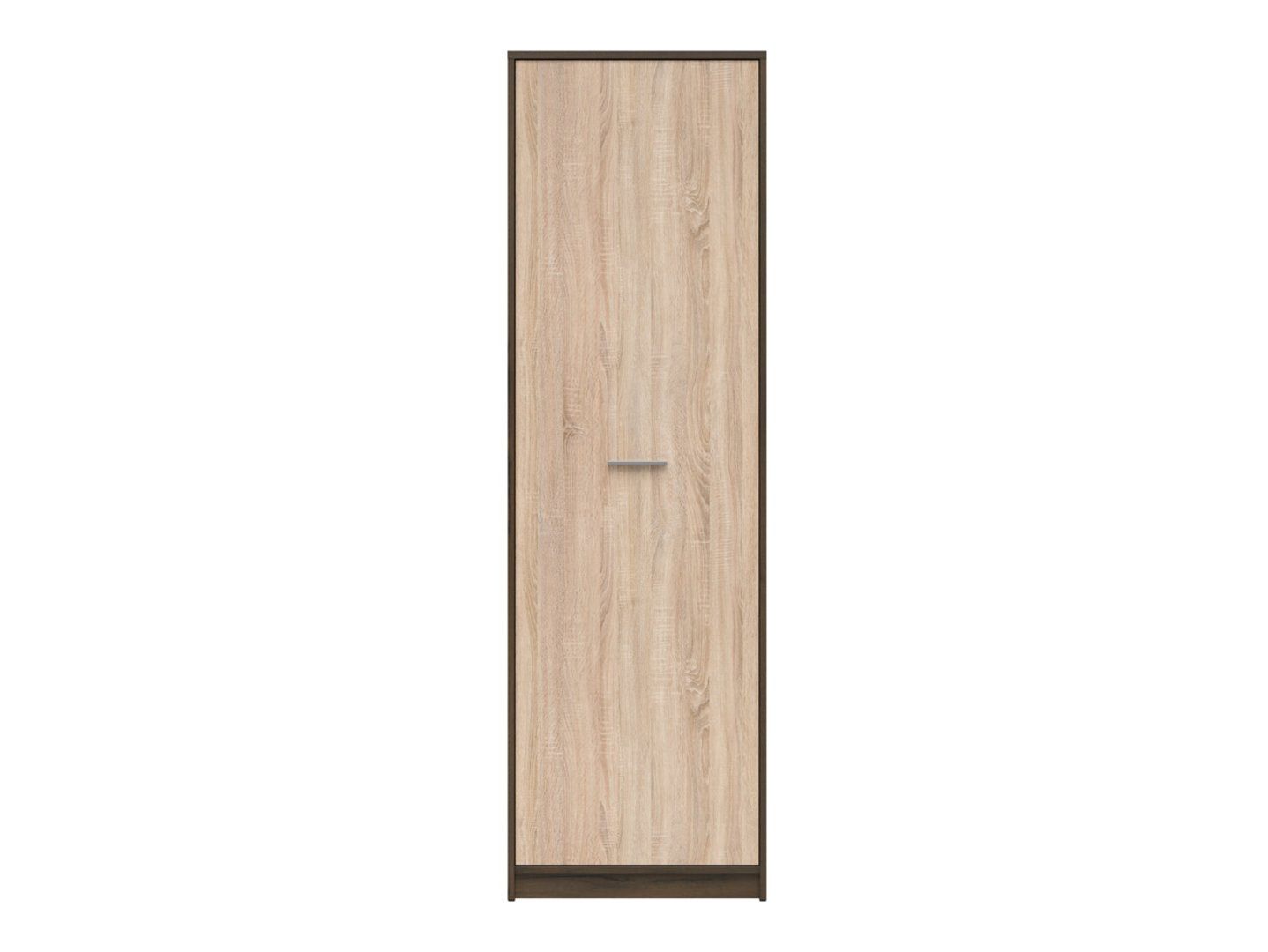 NEPO PLUS grāmatu plaukts ar vienviru durvīm, 60 cm, cēls ozols/sonoma ozols — 4 attēls