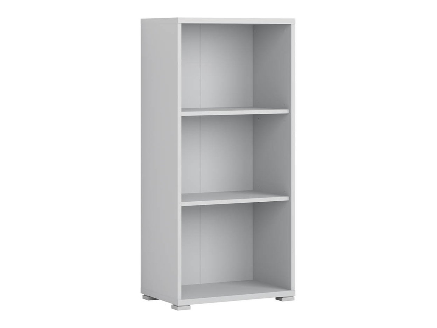 OFFICE LUX zems atvērts plaukts, 80 cm, gaiši pelēks