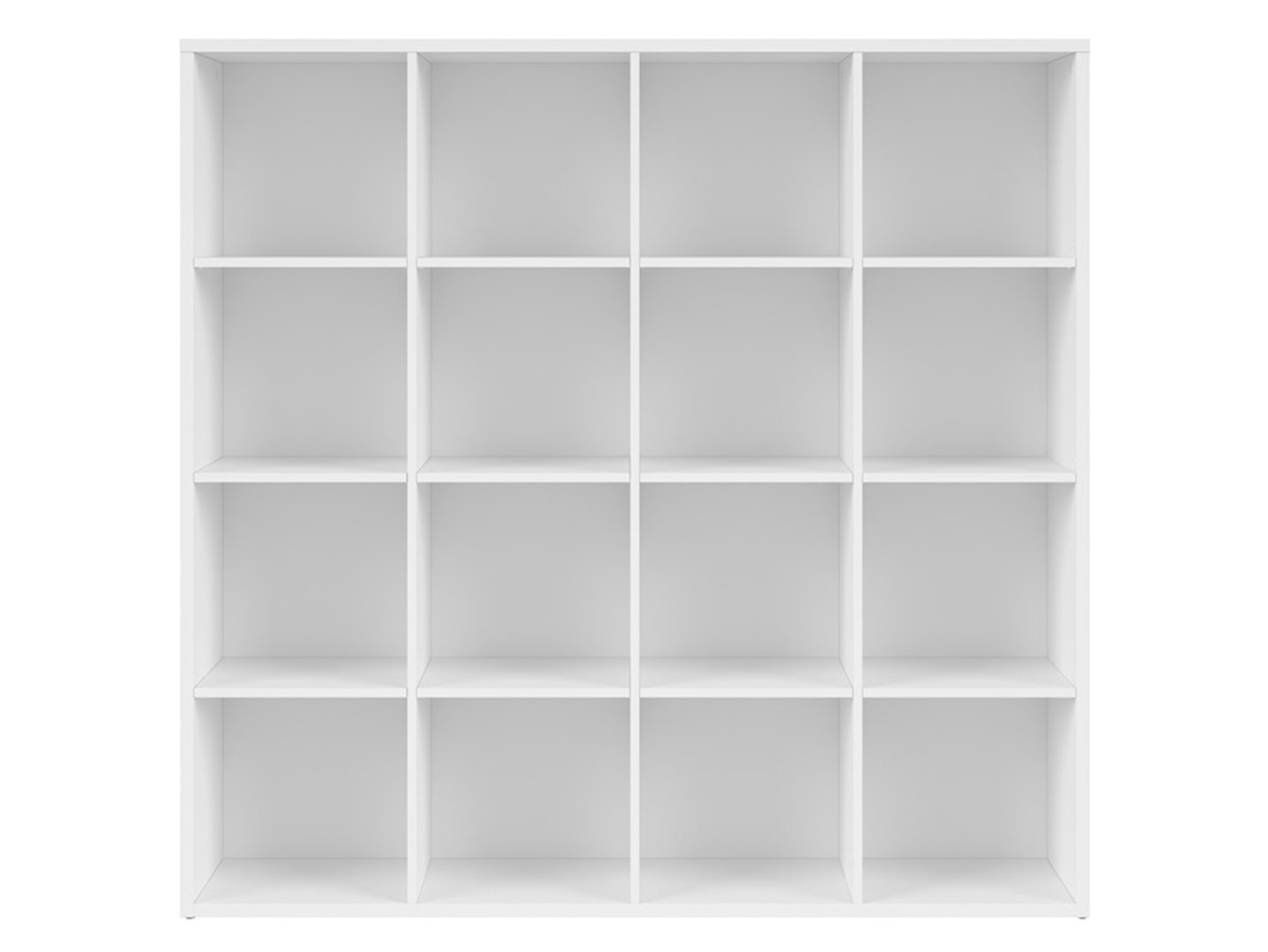 NEPO PLUS atvērts plaukts, 151 cm, balts — 2 attēls