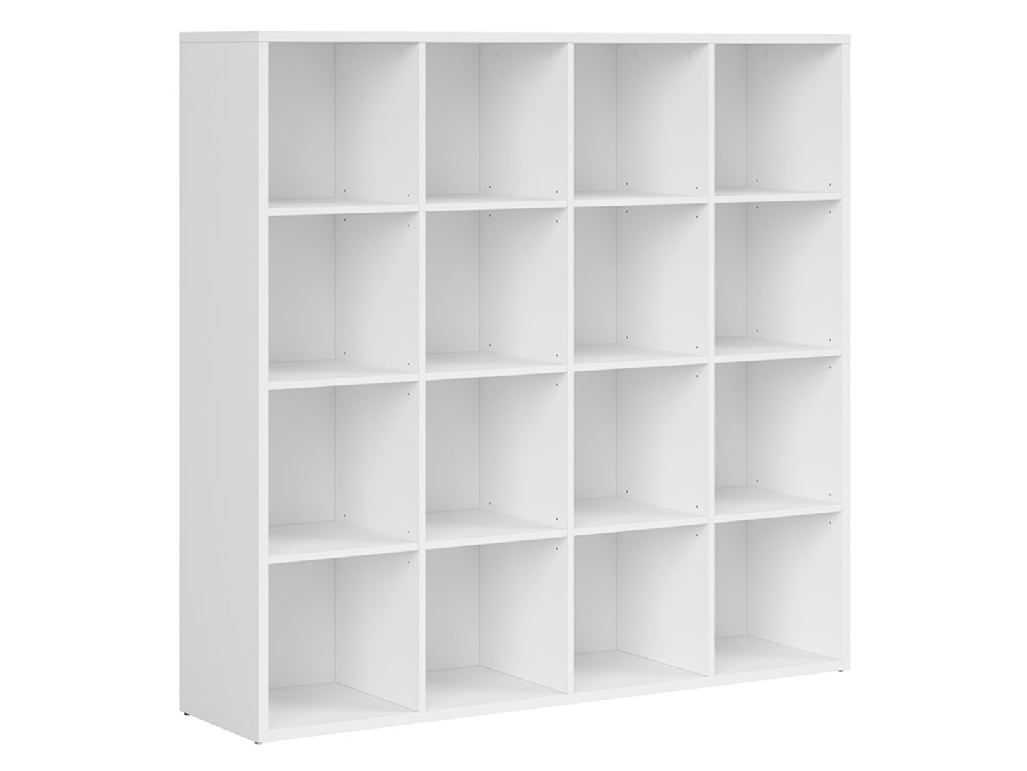 NEPO PLUS atvērts plaukts, 151 cm, balts