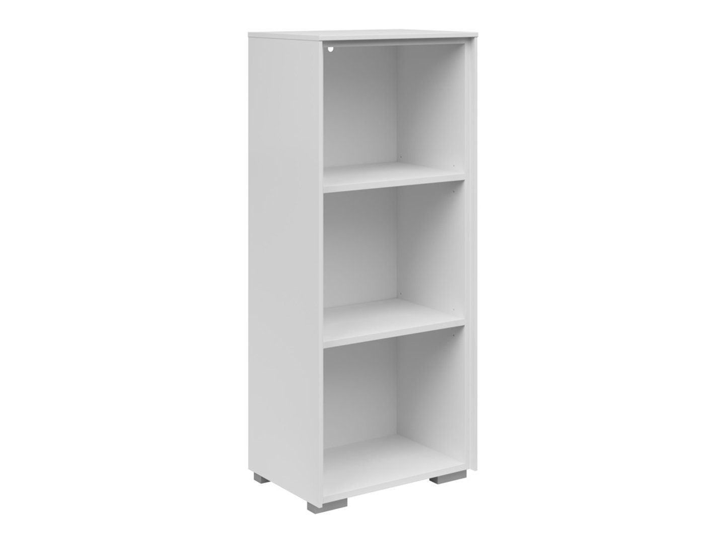 Nevada atvērts plaukts 43 cm ar 2 plauktiem, balts