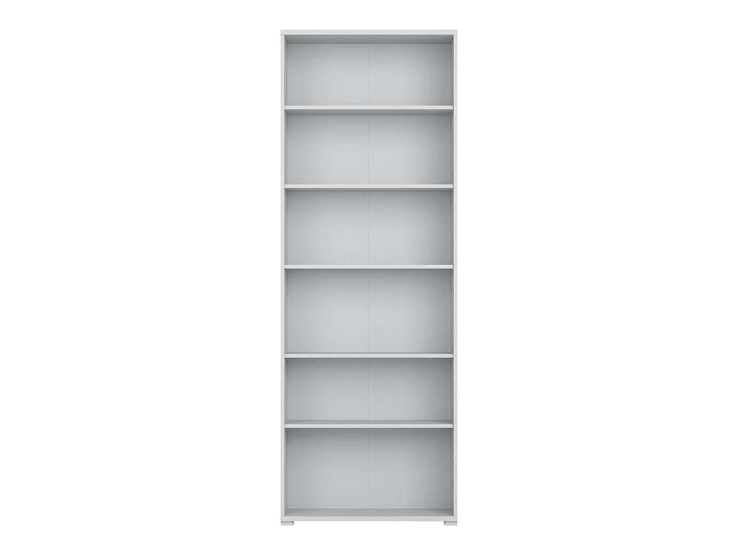 OFFICE LUX atvērts plaukts, 80 cm, gaiši pelēks — 2 attēls