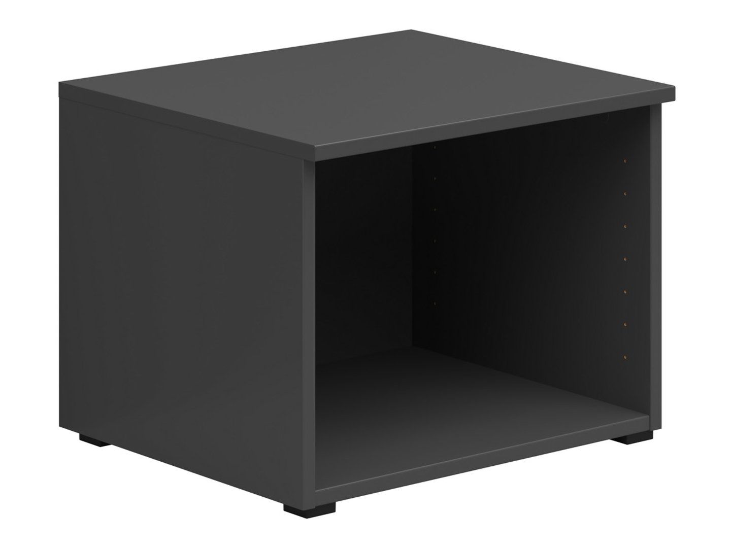 MultiDo atvērta plauktu vienība, 45 cm, grafīta krāsa — 5 attēls