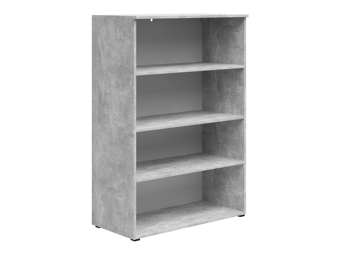 Atvērts plaukts ar 3 plauktiem MultiDo 80 cm gaišs studijas tipa...