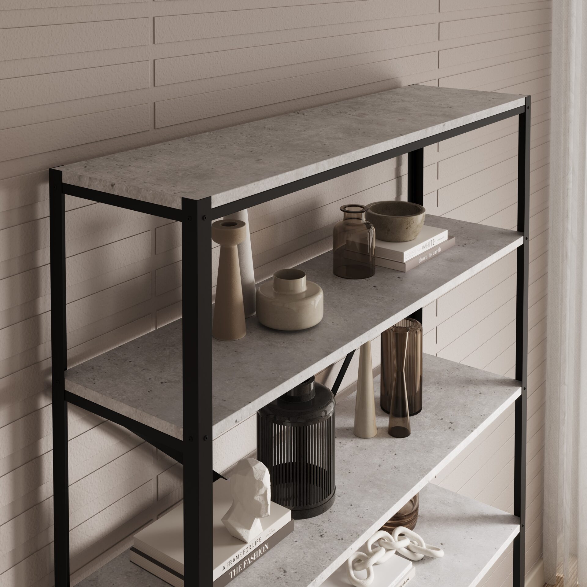 Ralph Black/Concrete ADRK grāmatu plaukts — изображение 3