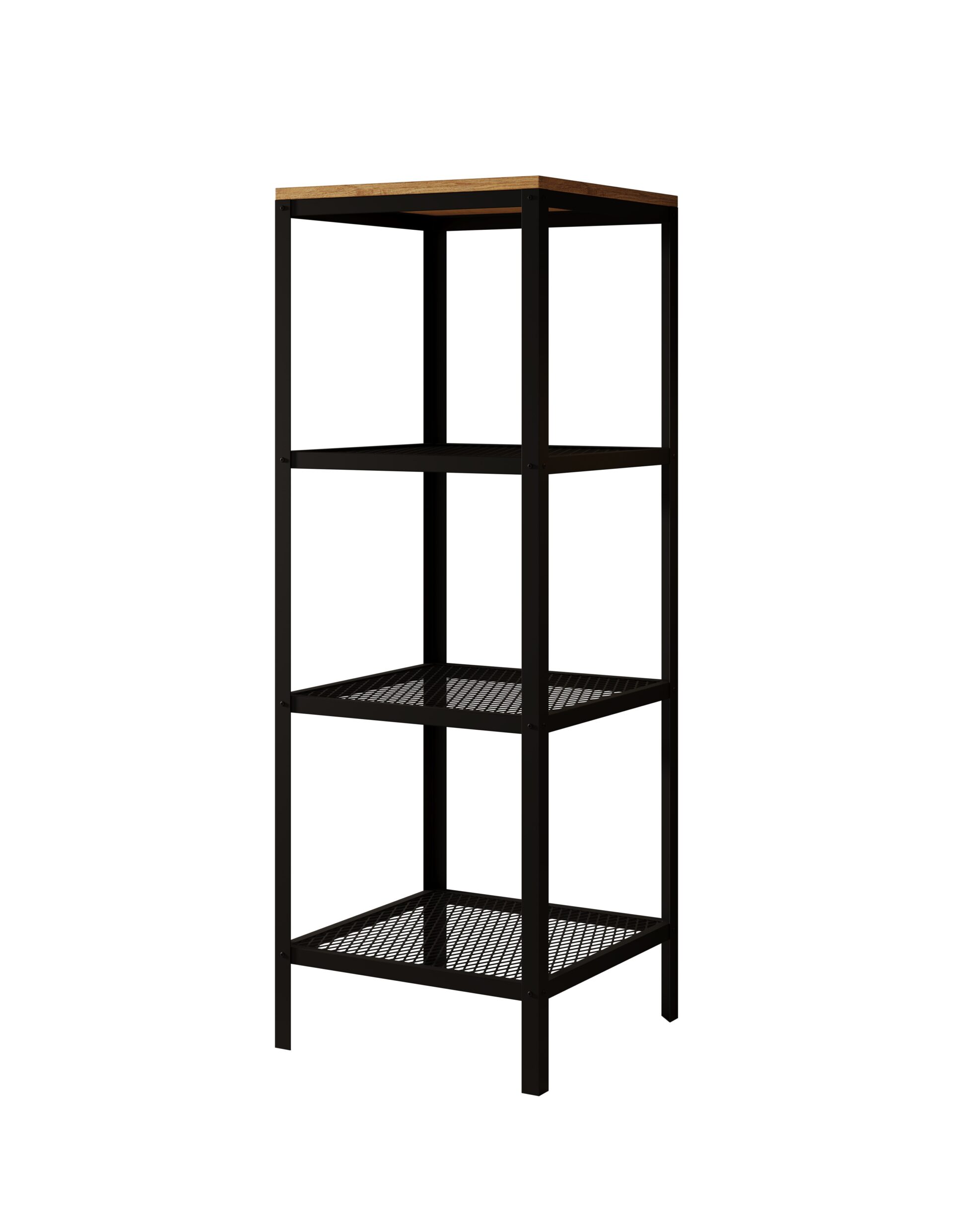 Reli melns/ozola Lancelot ADRK grāmatu plaukts