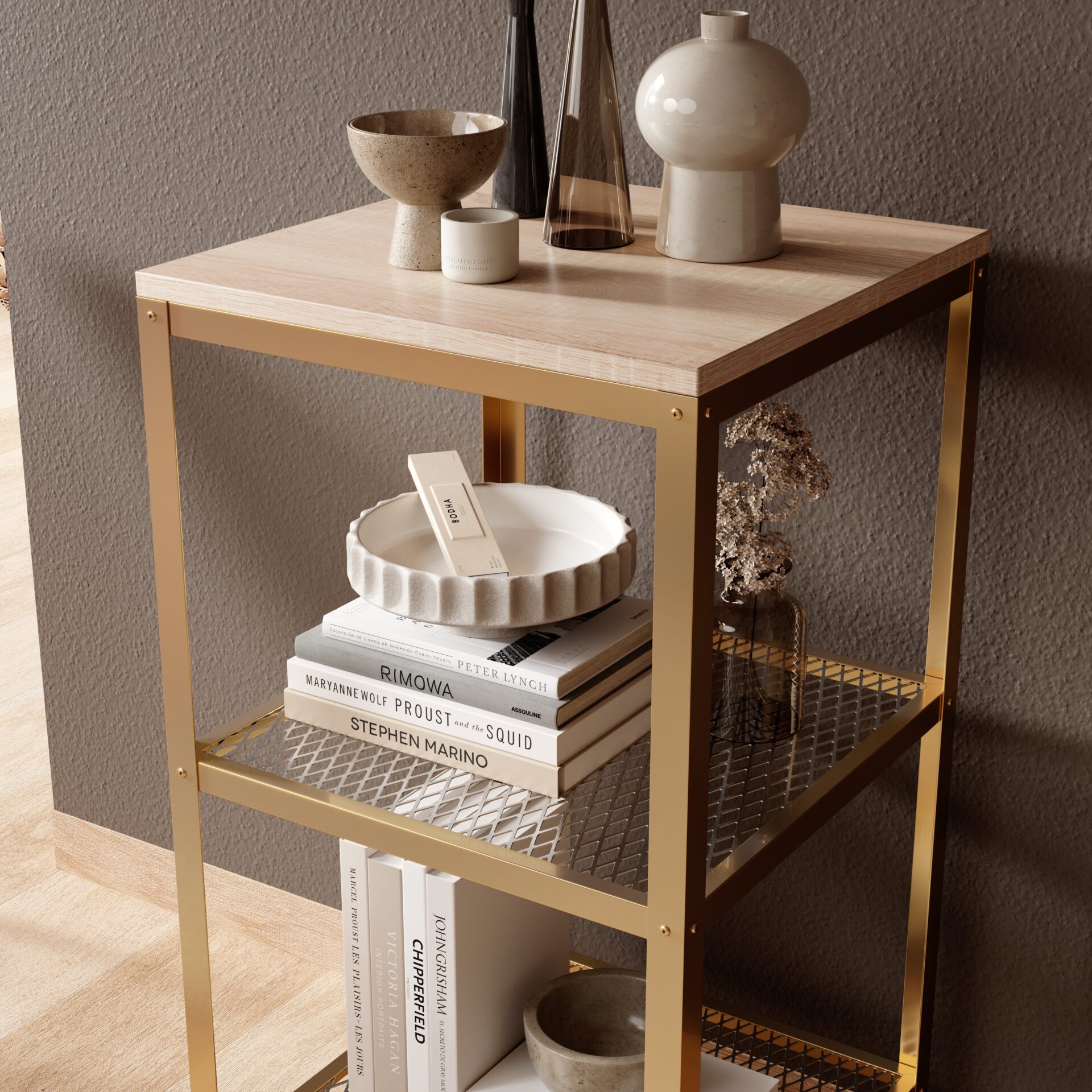 Rolin Gold/Sonoma ADRK grāmatu skapis — изображение 3