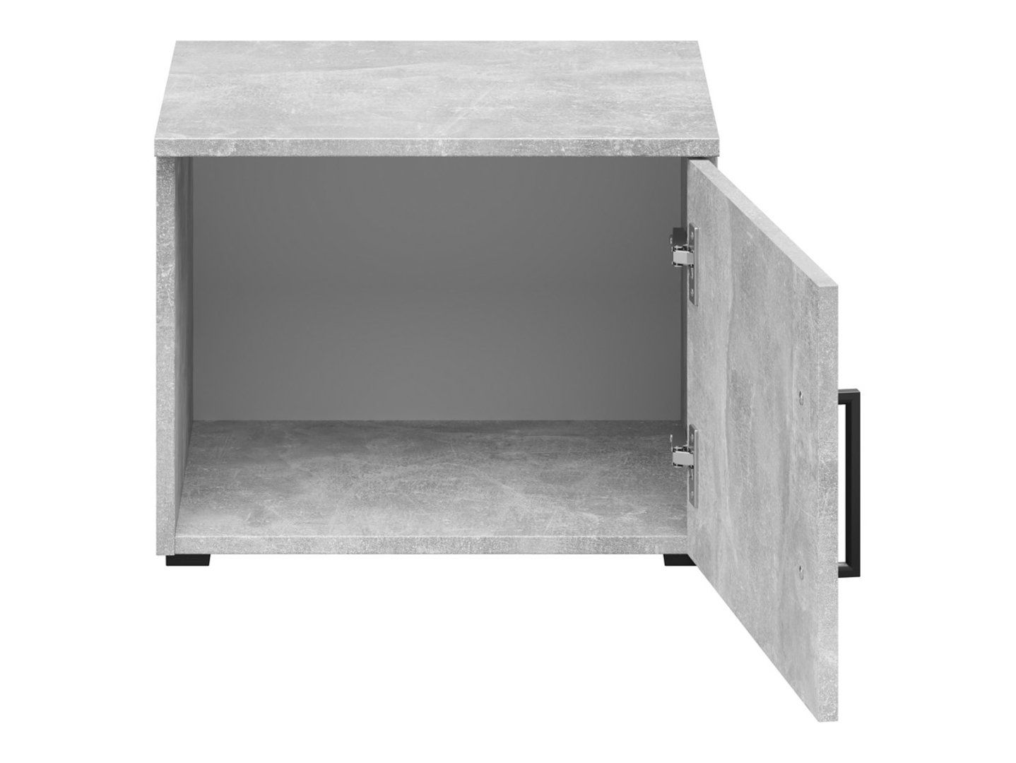 Slēgts viendurvju grāmatu plaukts "MultiDo", skapis, 45 cm, spilgts ateljē