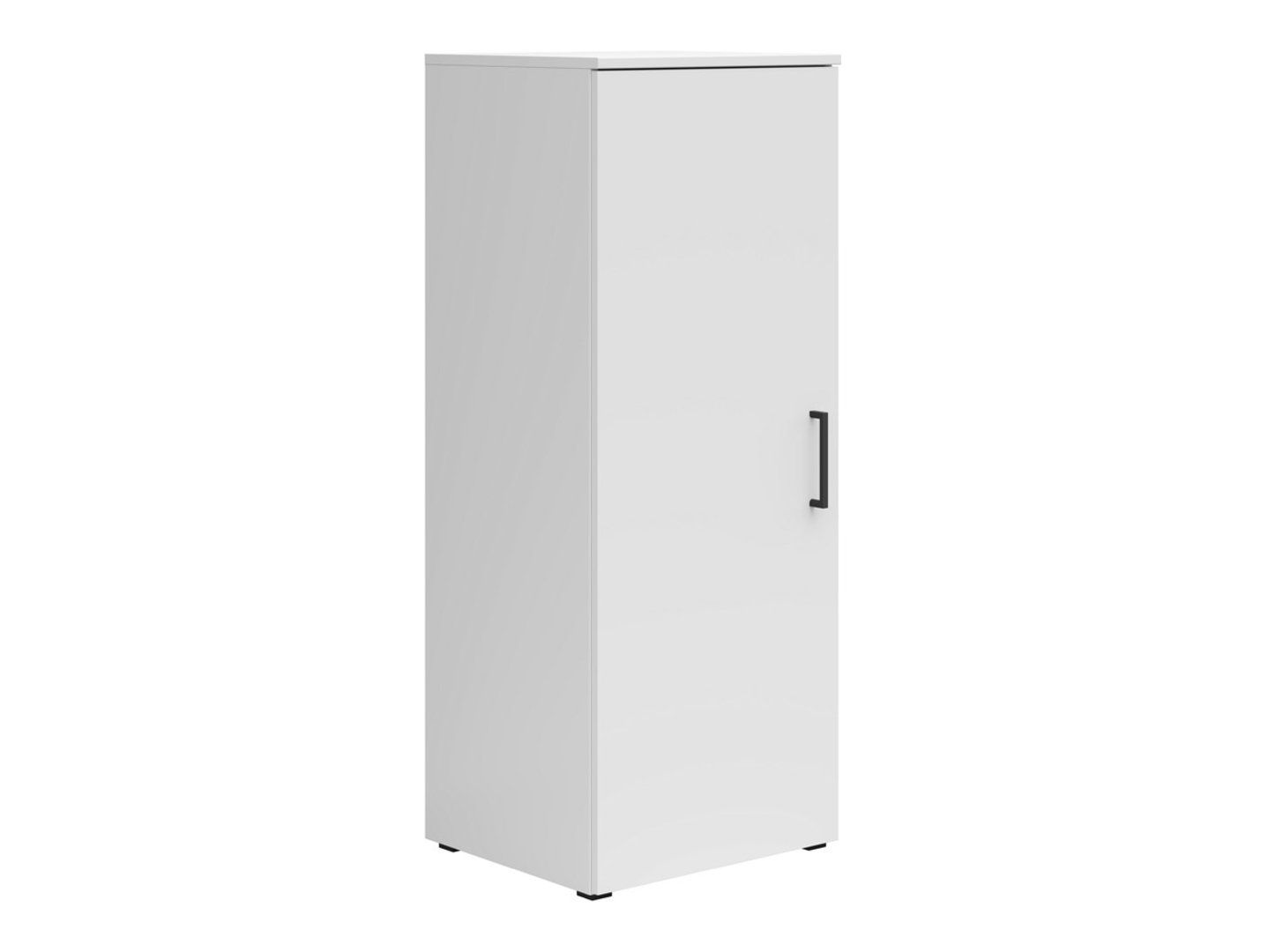 Slēgts grāmatu plaukts ar durvīm MultiDo 45 cm balts — изображение 5