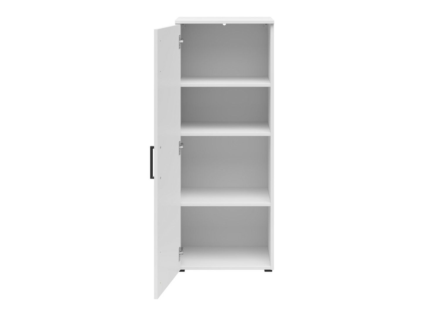 Slēgts grāmatu plaukts ar durvīm MultiDo 45 cm balts — изображение 6