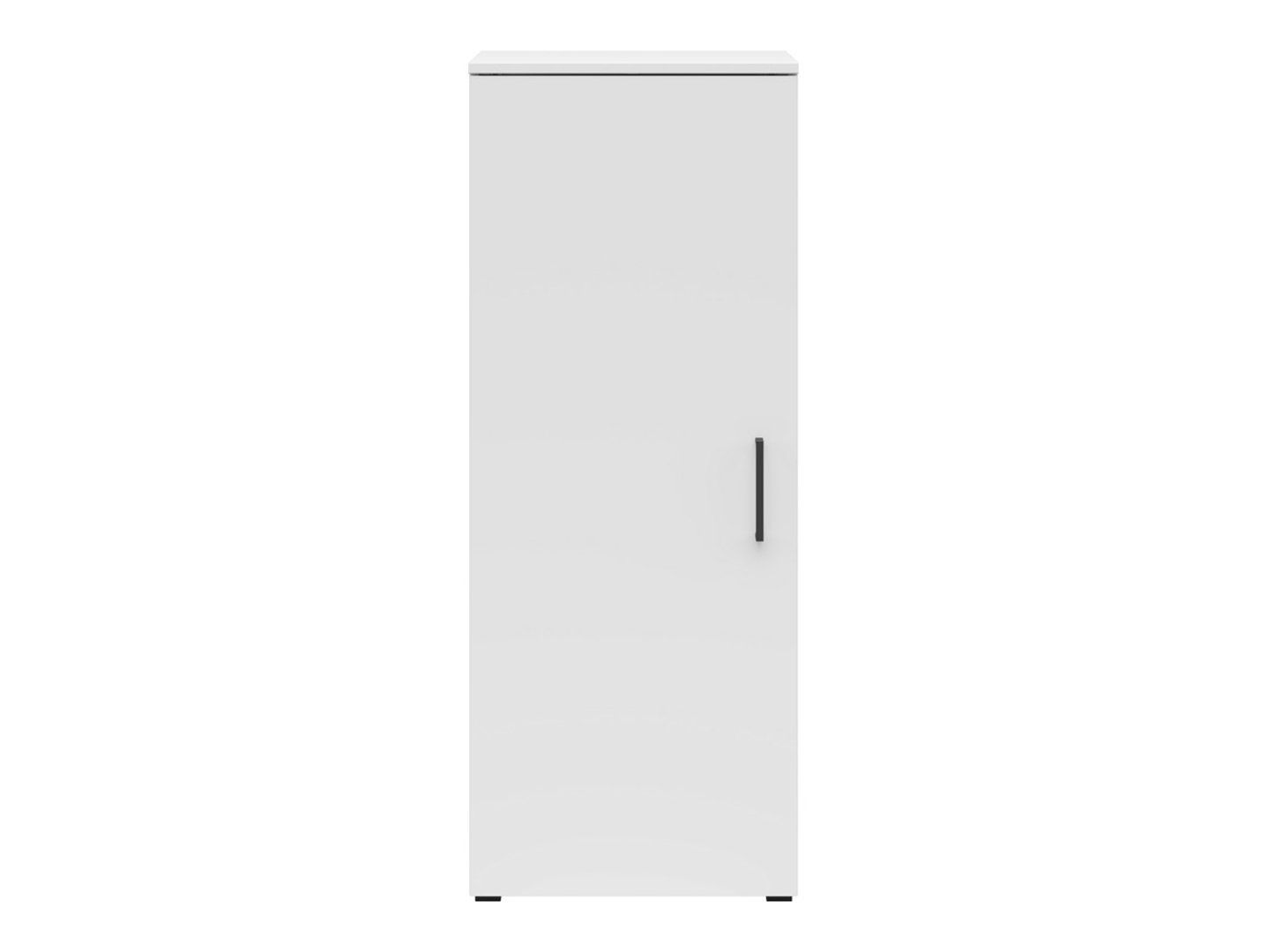Slēgts grāmatu plaukts ar durvīm MultiDo 45 cm balts — изображение 7