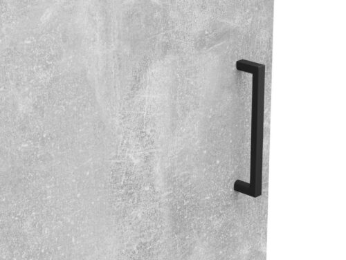 Slēgts grāmatu plaukts ar durvīm MultiDo 45 cm gaišs ateljē