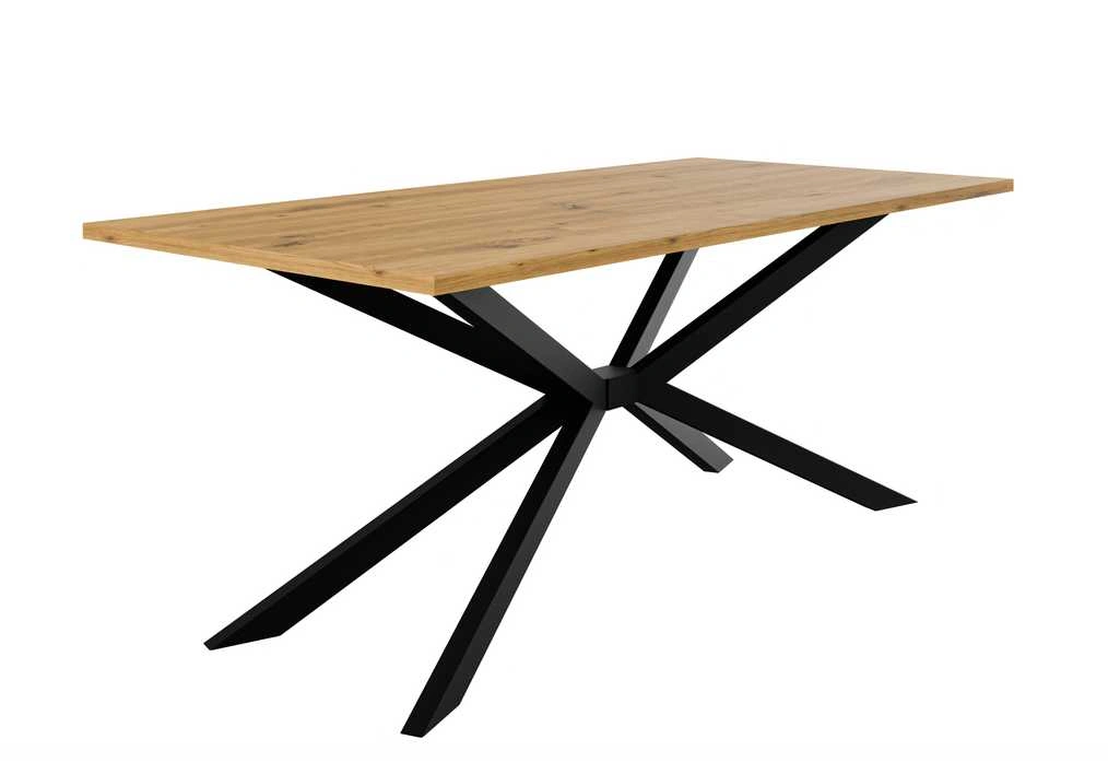 Tromsø bēniņu galds 185/90 cm, artisan ozols