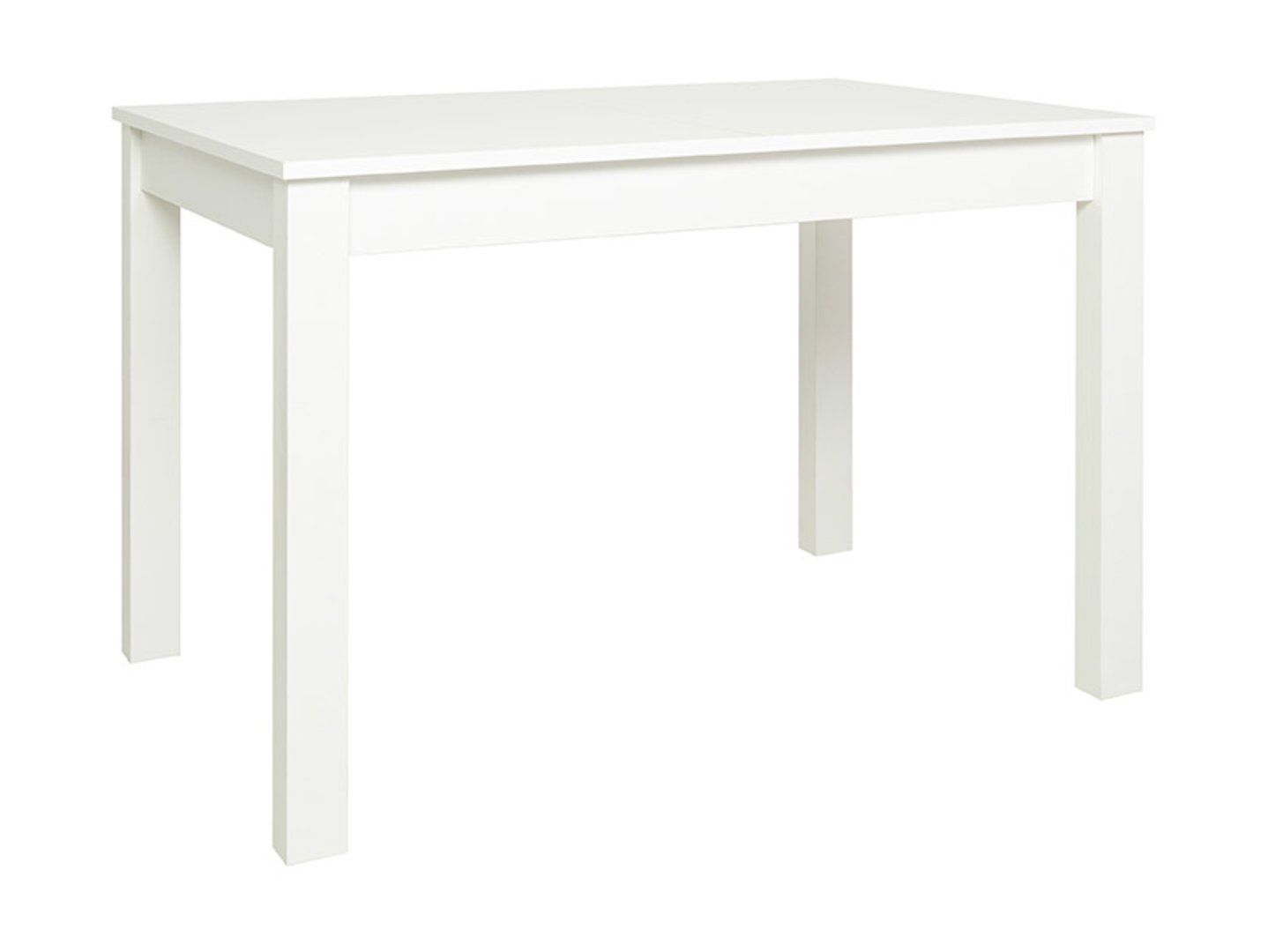 RAMEN PLUS MIDI izvelkams galds 120–160 cm, alpu baltā krāsā