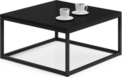 Kafijas galdiņš BELTEN 65×65 melns ADRK