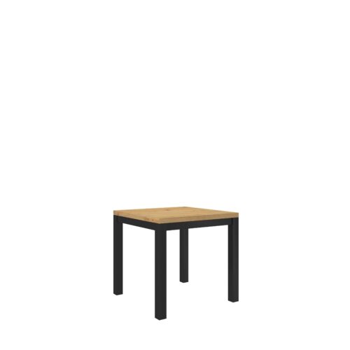 Kafijas galdiņš OLAF 1 80×80 Artisan/Matēti melns ADRK