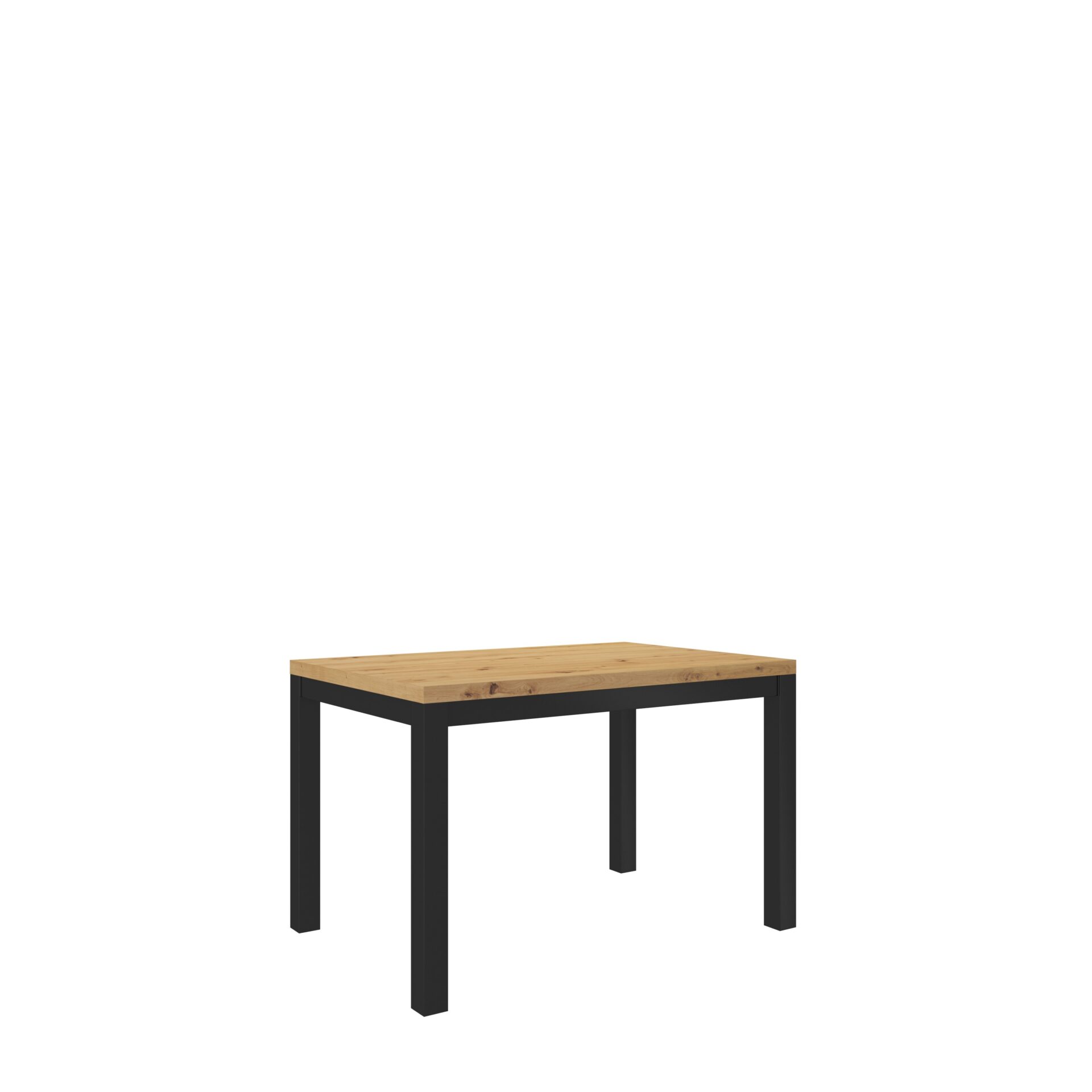 Kafijas galdiņš OLAF 2 120x80 Artisan/Matēti melns ADRK