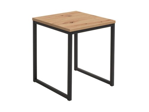 AROZ bēniņu galds, 50 cm, mākslinieciskais ozols/melns