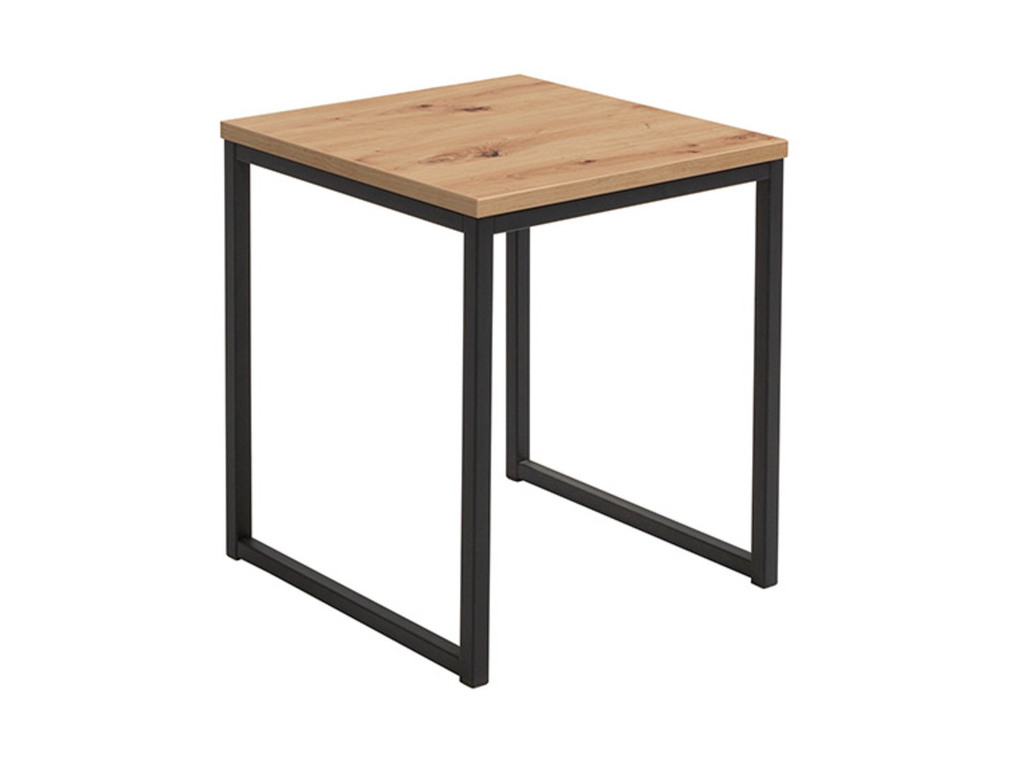 AROZ bēniņu galds, 50 cm, mākslinieciskais ozols/melns