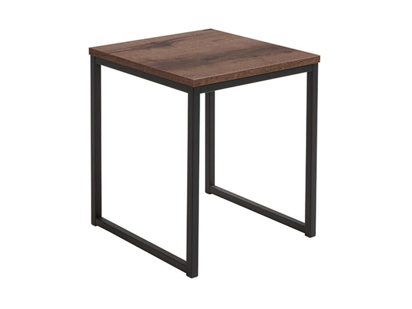 AROZ bēniņu galds, 50 cm, klostera ozols/melns