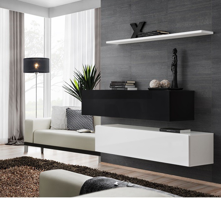 Kumode SWITCH II melna/balta ASM