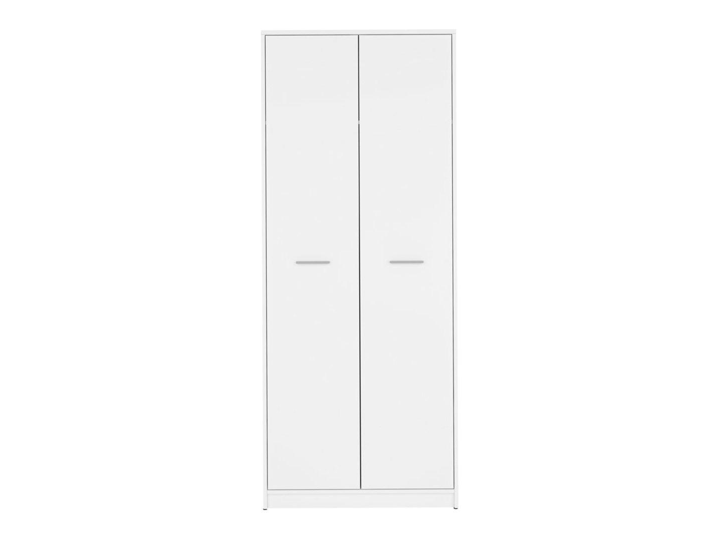 NEPO PLUS divu durvju skapis, 80 cm, balts — изображение 2