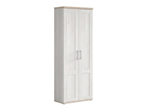 ROMANCE divdurvju skapis 76 cm, gaiša Sibiu lapegle/gaišs San Remo ozols