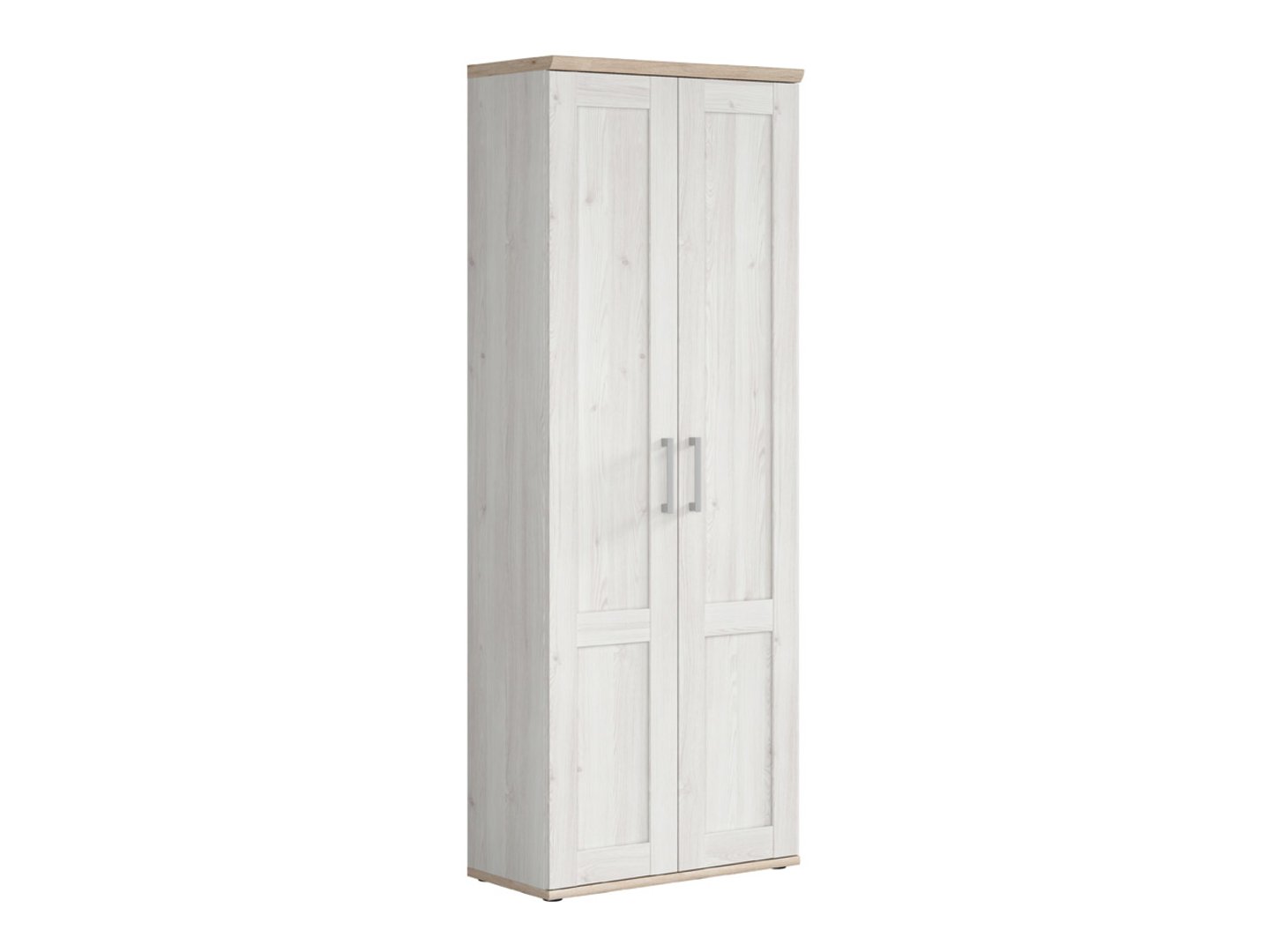 ROMANCE divdurvju skapis 76 cm, gaiša Sibiu lapegle/gaišs San Remo ozols