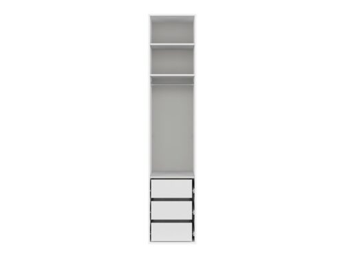 FLEX vienviru skapis, 50 cm, balts