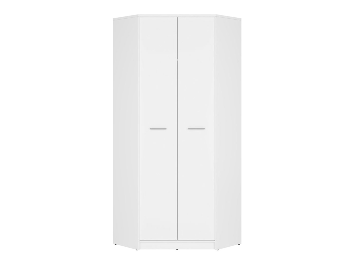 NEPO PLUS divu durvju stūra skapis 79.5x79.5 cm baltā krāsā — изображение 2