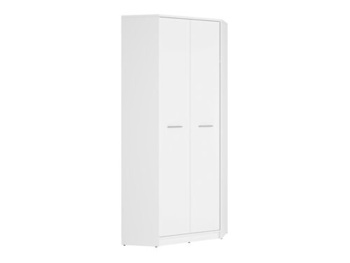 NEPO PLUS divu durvju stūra skapis 79,5×79,5 см балта краса