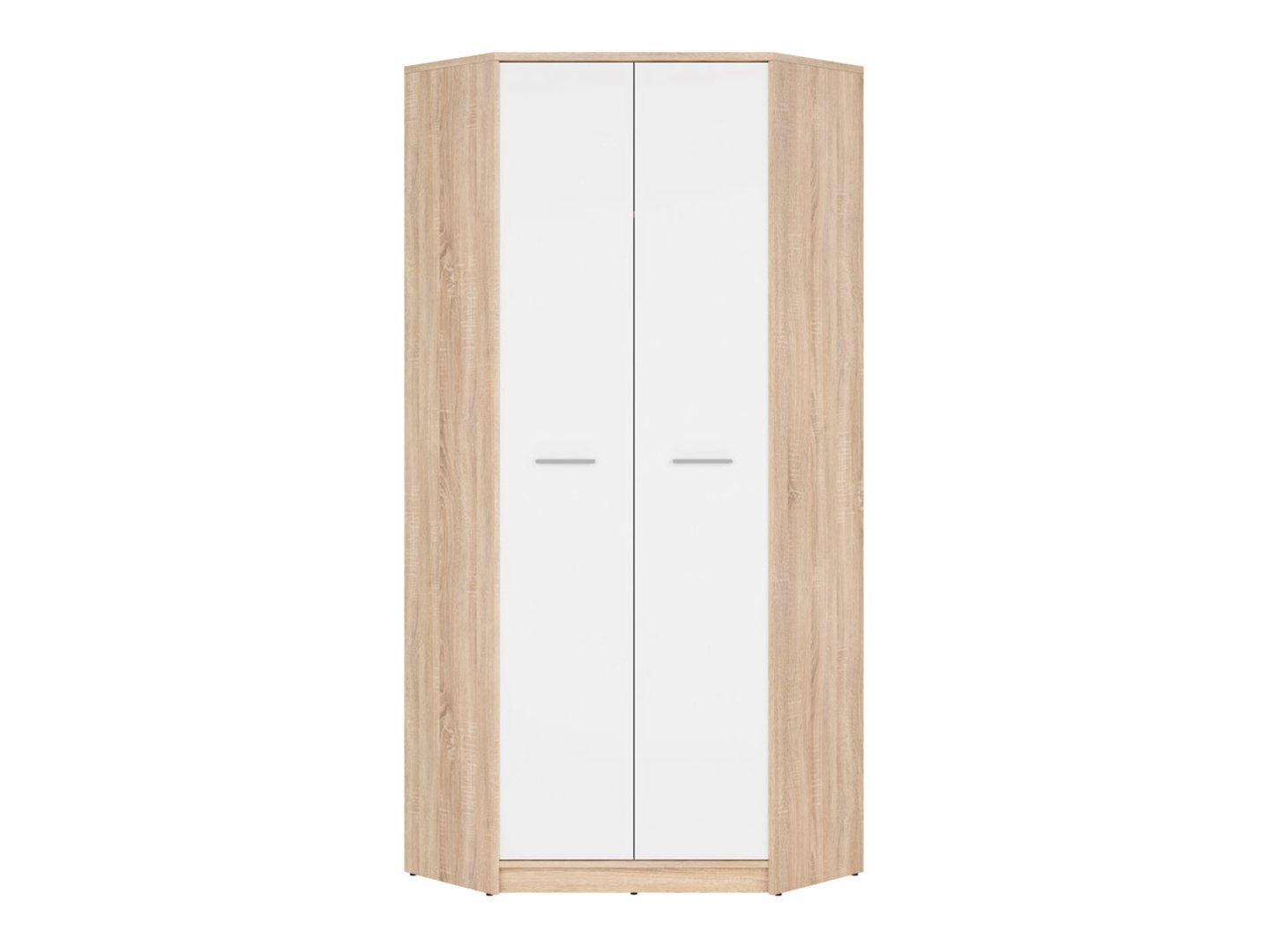 NEPO PLUS divu durvju stūra skapis 79,5x79,5 cm, Sonoma ozola krāsā — 2 attēls